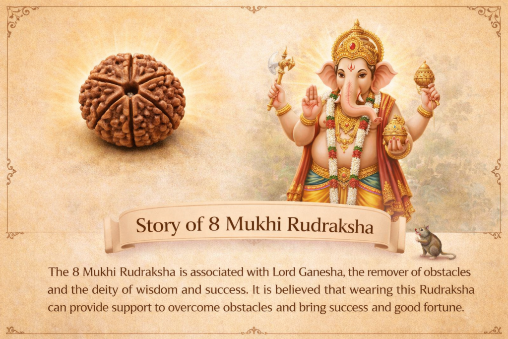 Story of 8 Mukhi Rudraksha