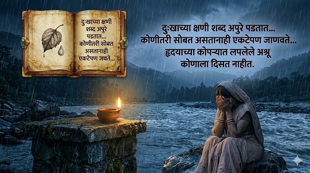 Life Sad Quotes in Marathi