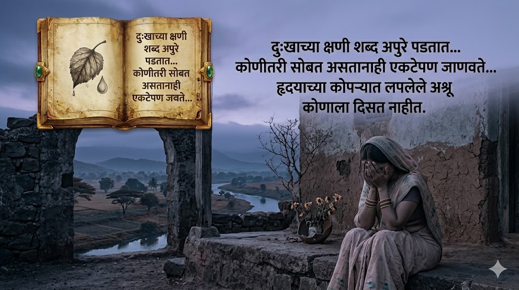 Emotional Sad Quotes in Marathi