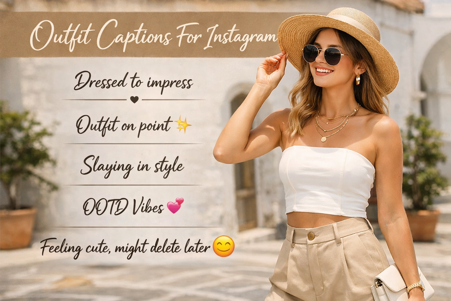 Outfit Captions For Instagram For Girl