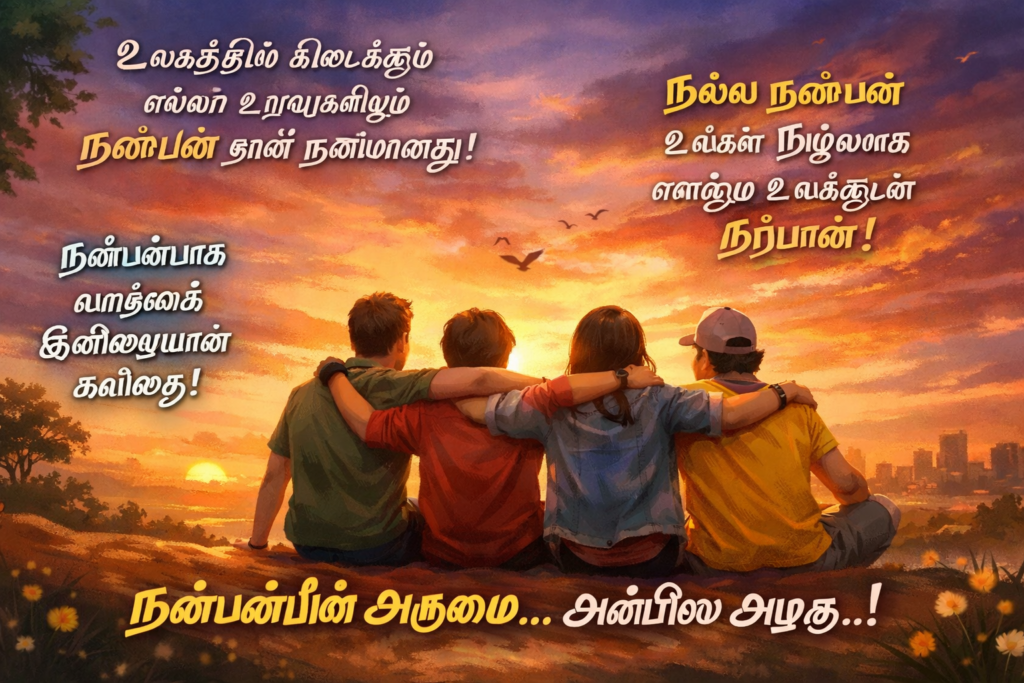 Friendship Quotes in Tamil