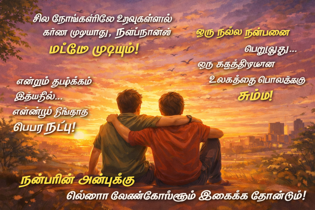Heart Touching Friendship Quotes in Tamil