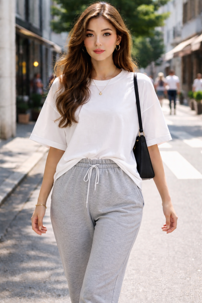 Oversized T-Shirt with Joggers