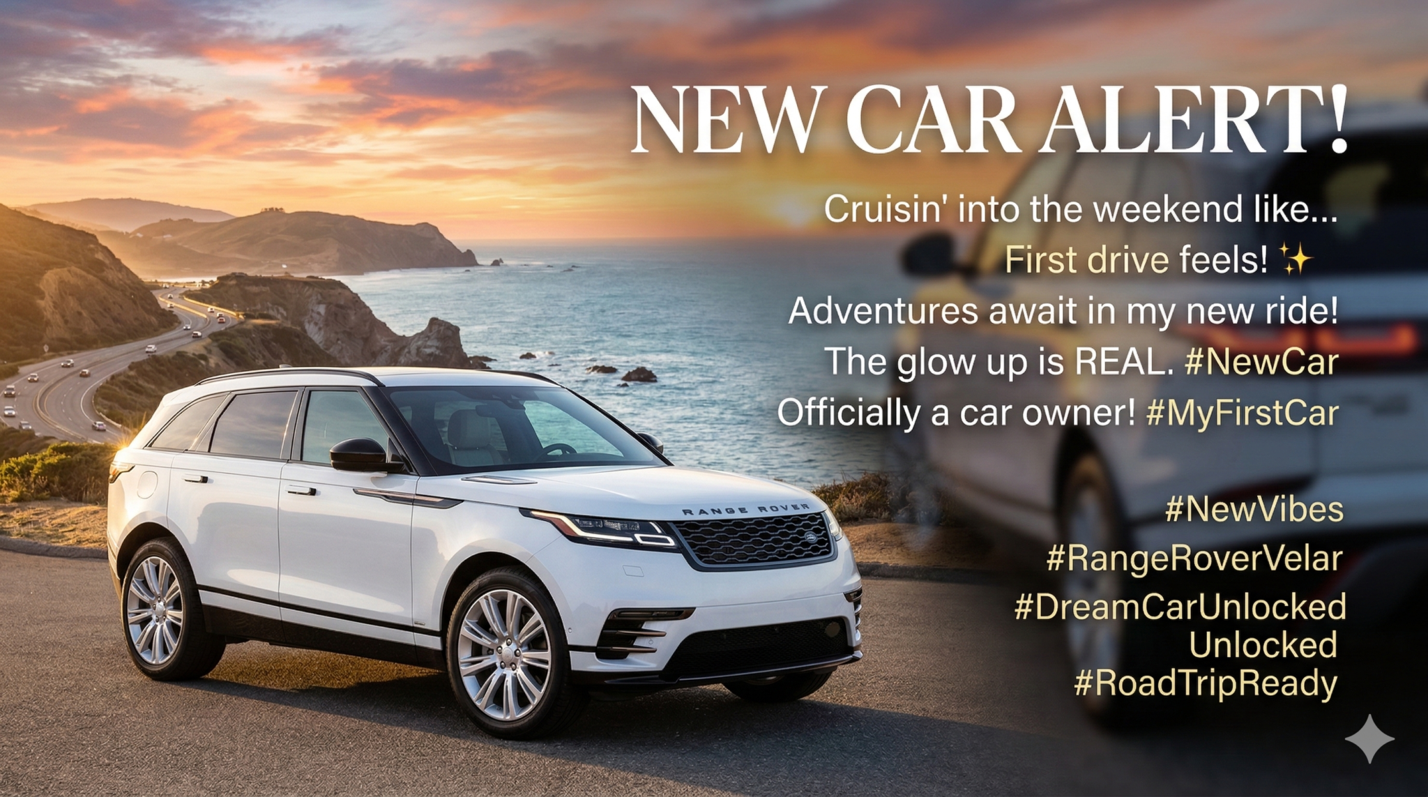 New Car Captions for Instagram