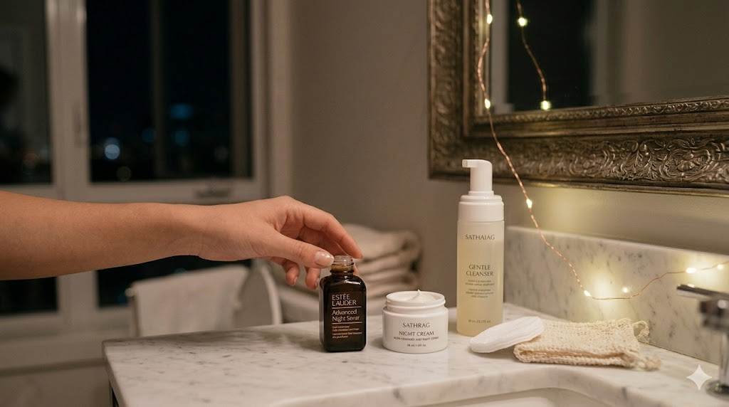 Follow a Night Skincare Routine