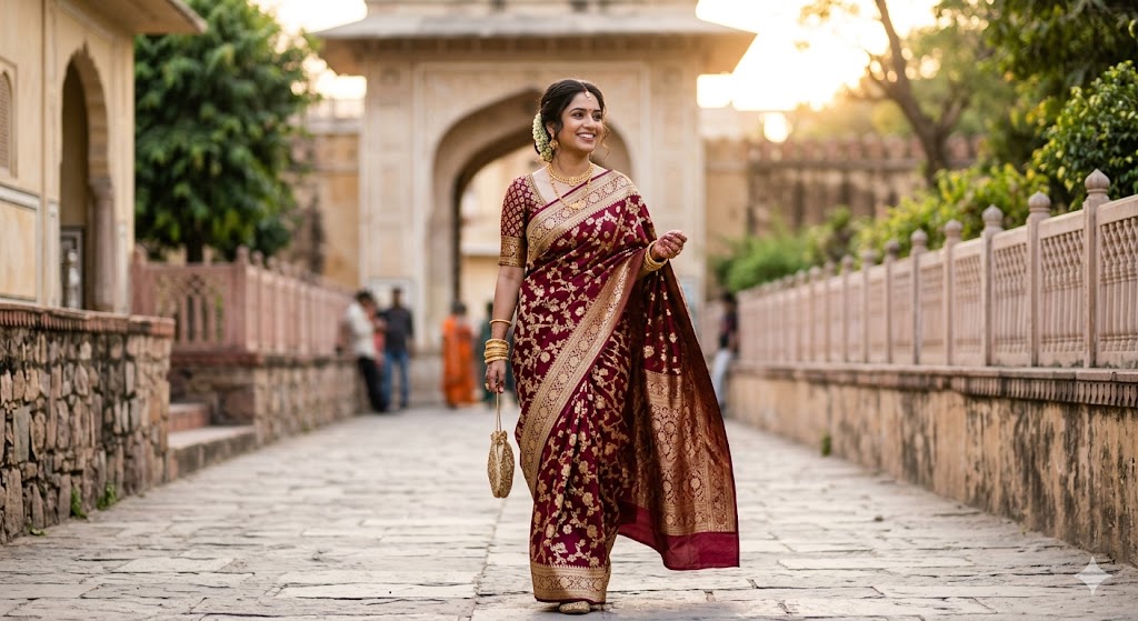 Best Saree Captions for Instagram in Hindi