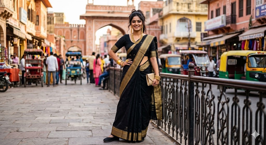 Attitude Saree Captions in Hindi