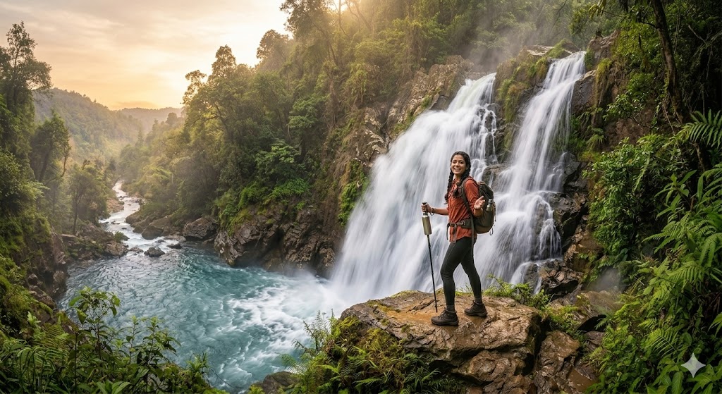 Nature Waterfall Captions for Instagram