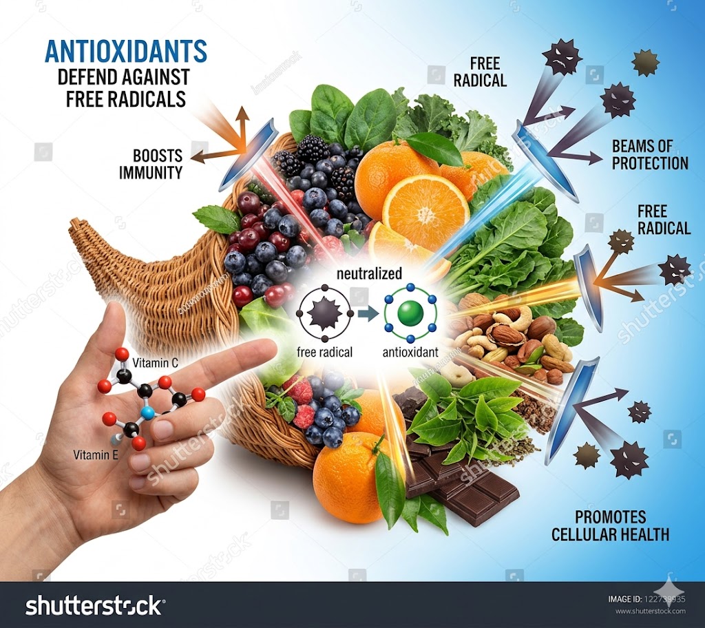 Rich in Antioxidants