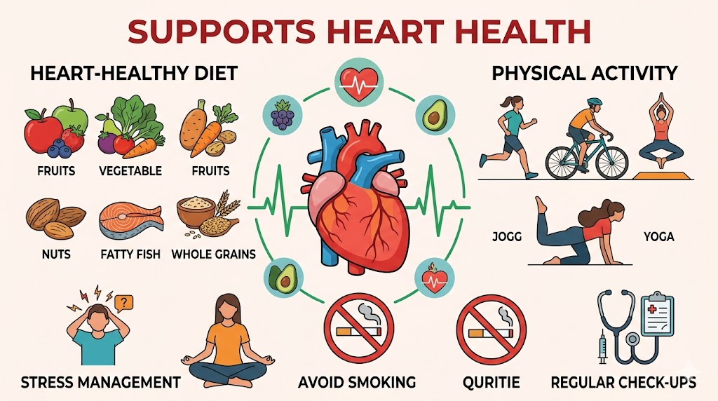 Supports Heart Health