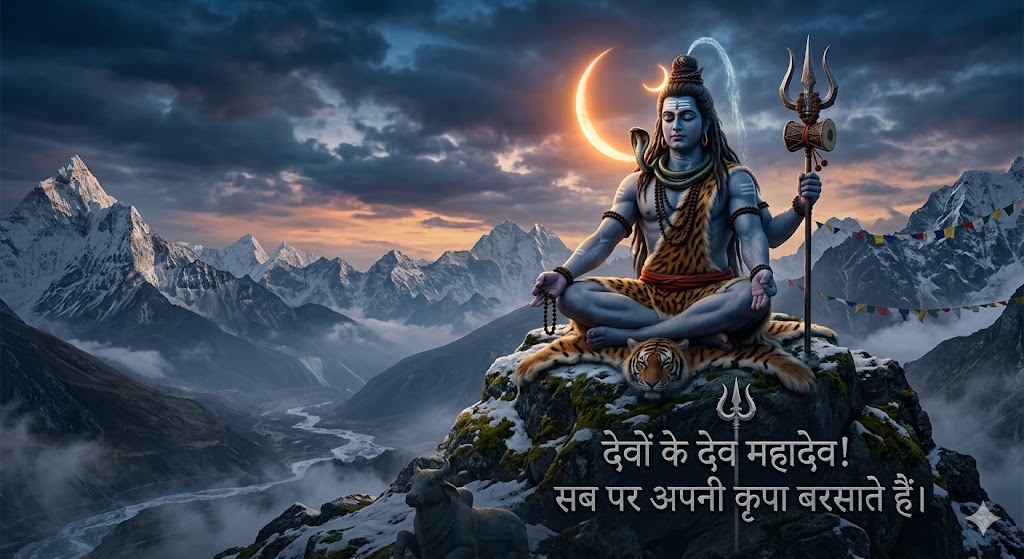 Mahadev Caption In Hindi