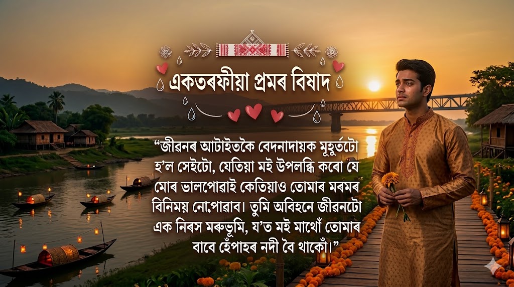 Emotional Love Quotes in Assamese
