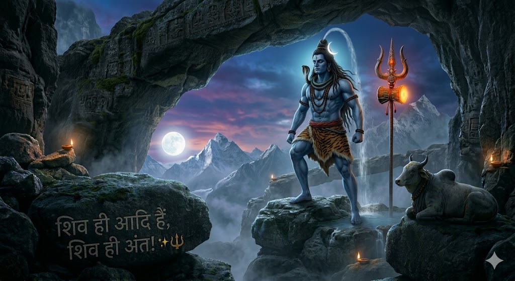 One Line Mahadev Captions in Hindi