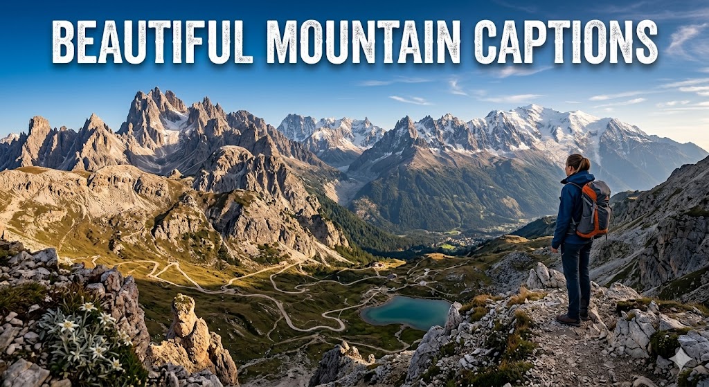 Beautiful Mountain Captions