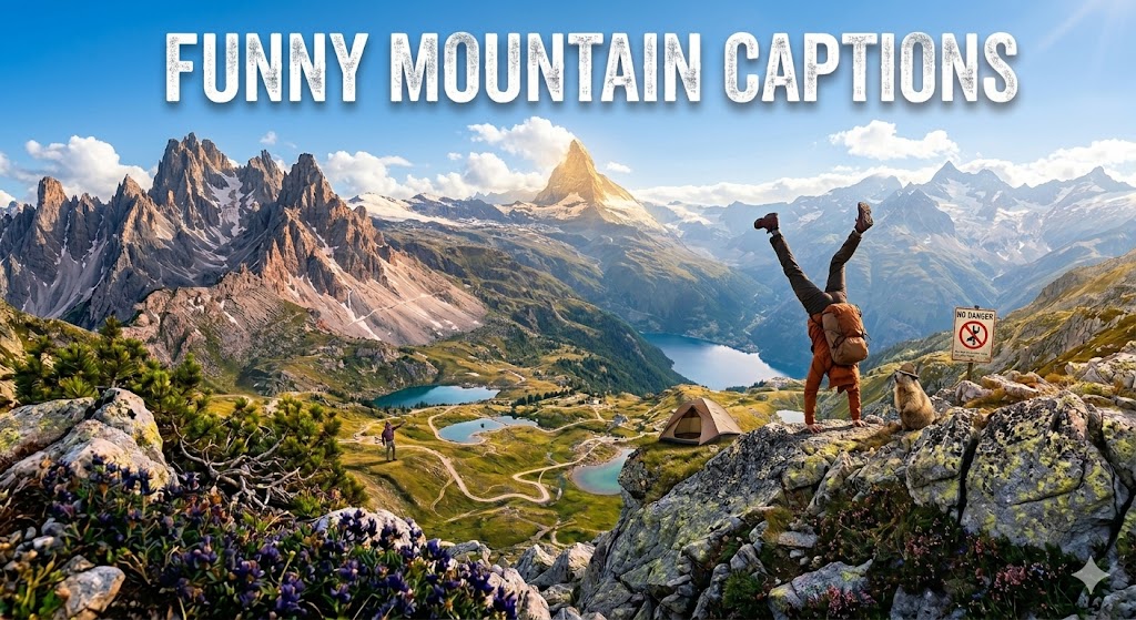 Funny Mountain Captions