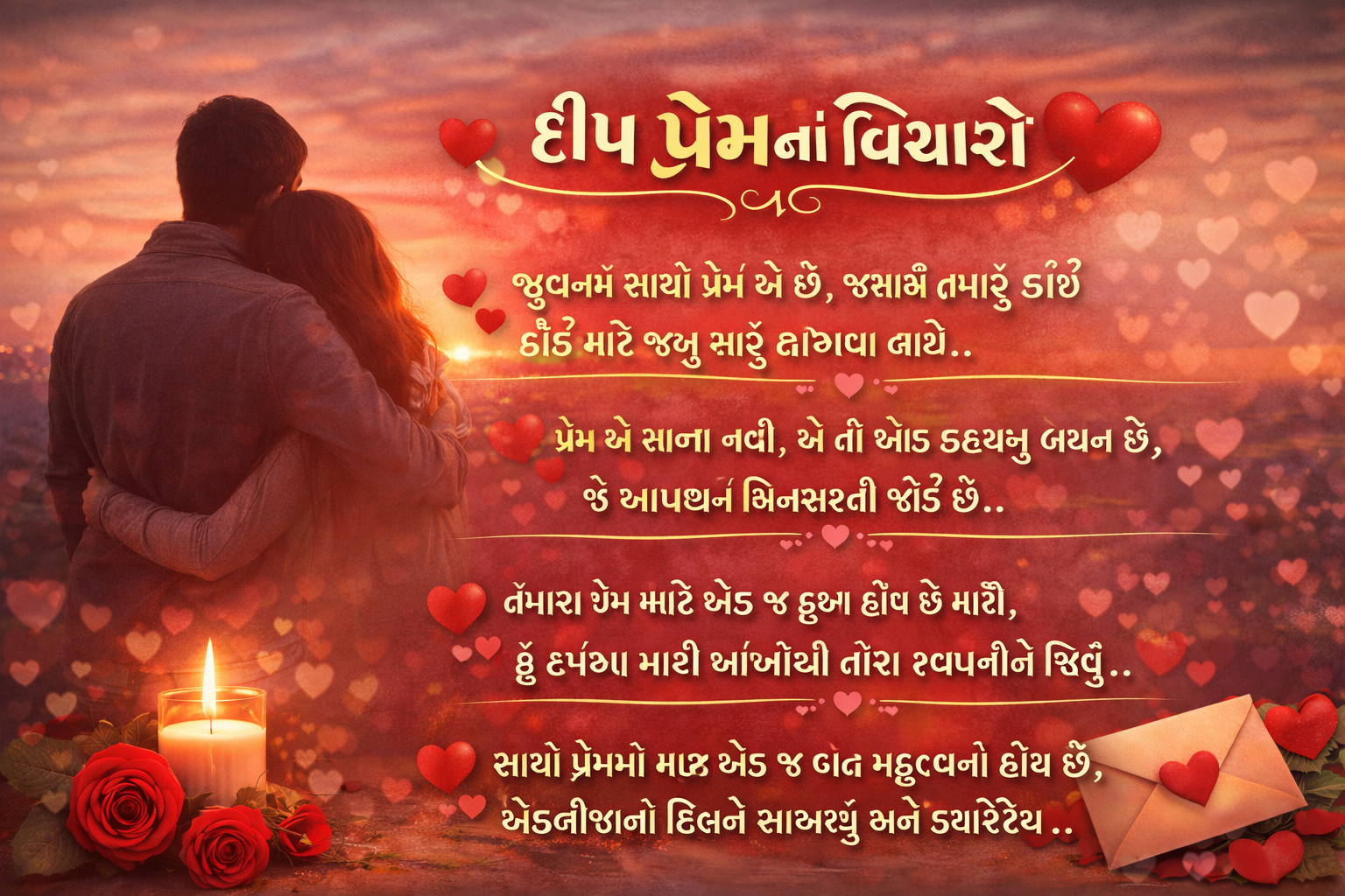 Deep Love Quotes in Gujarati