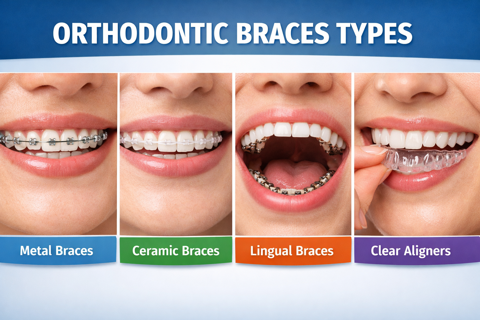 Orthodontics Braces Types