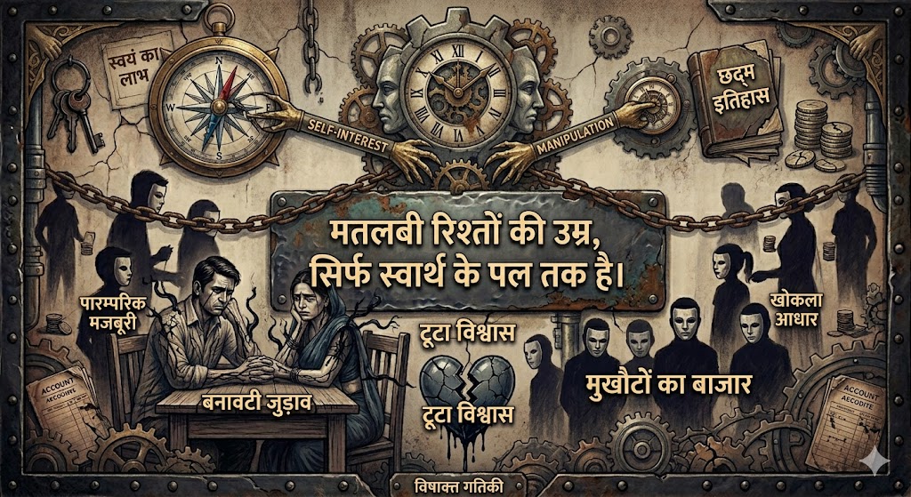 Selfish Matlabi Rishte Quotes