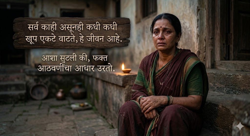 Sad Life Quotes in Marathi
