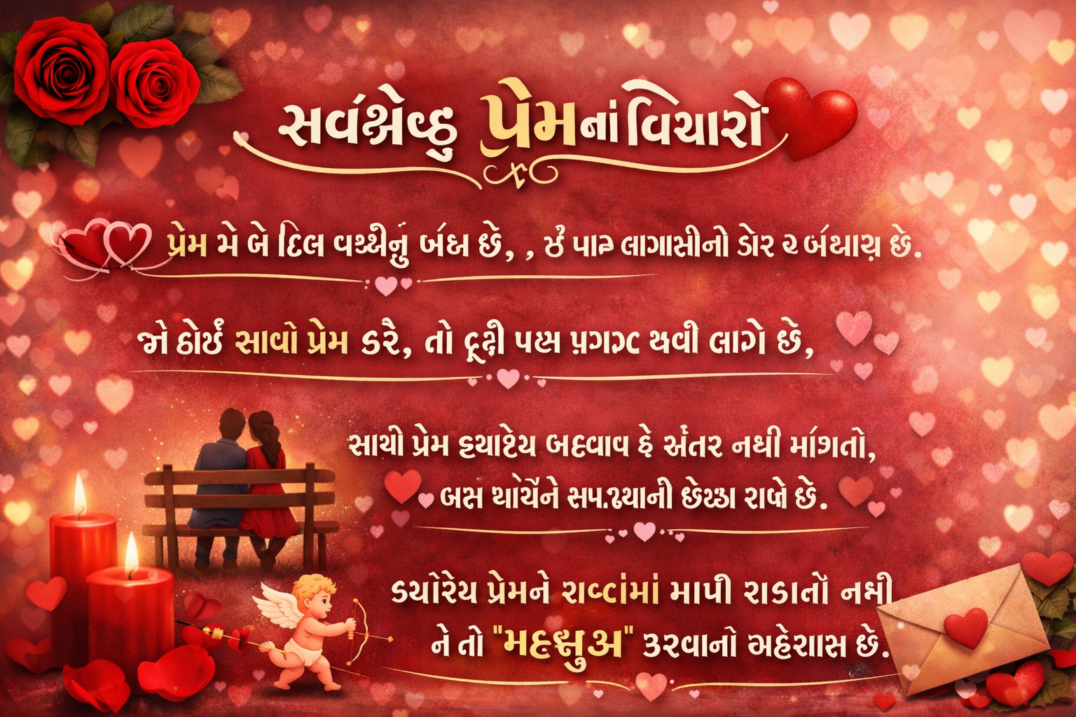 Best Love Quotes in Gujarati