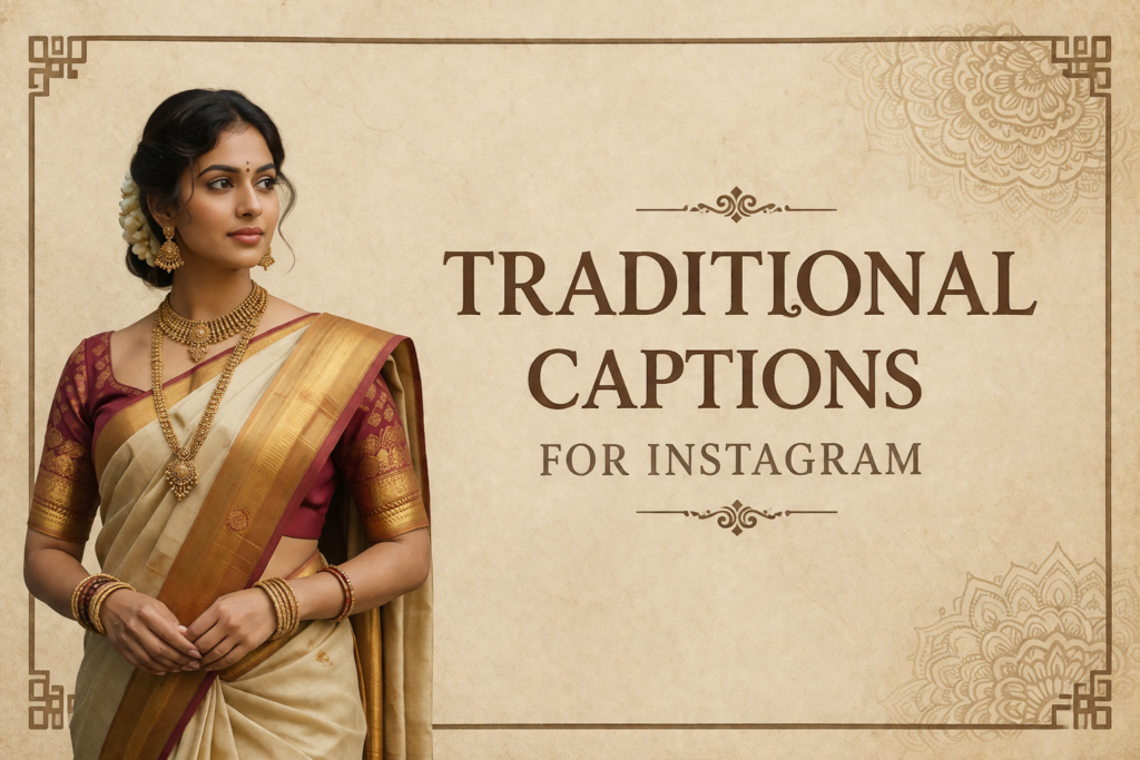 Traditional Captions For Instagram