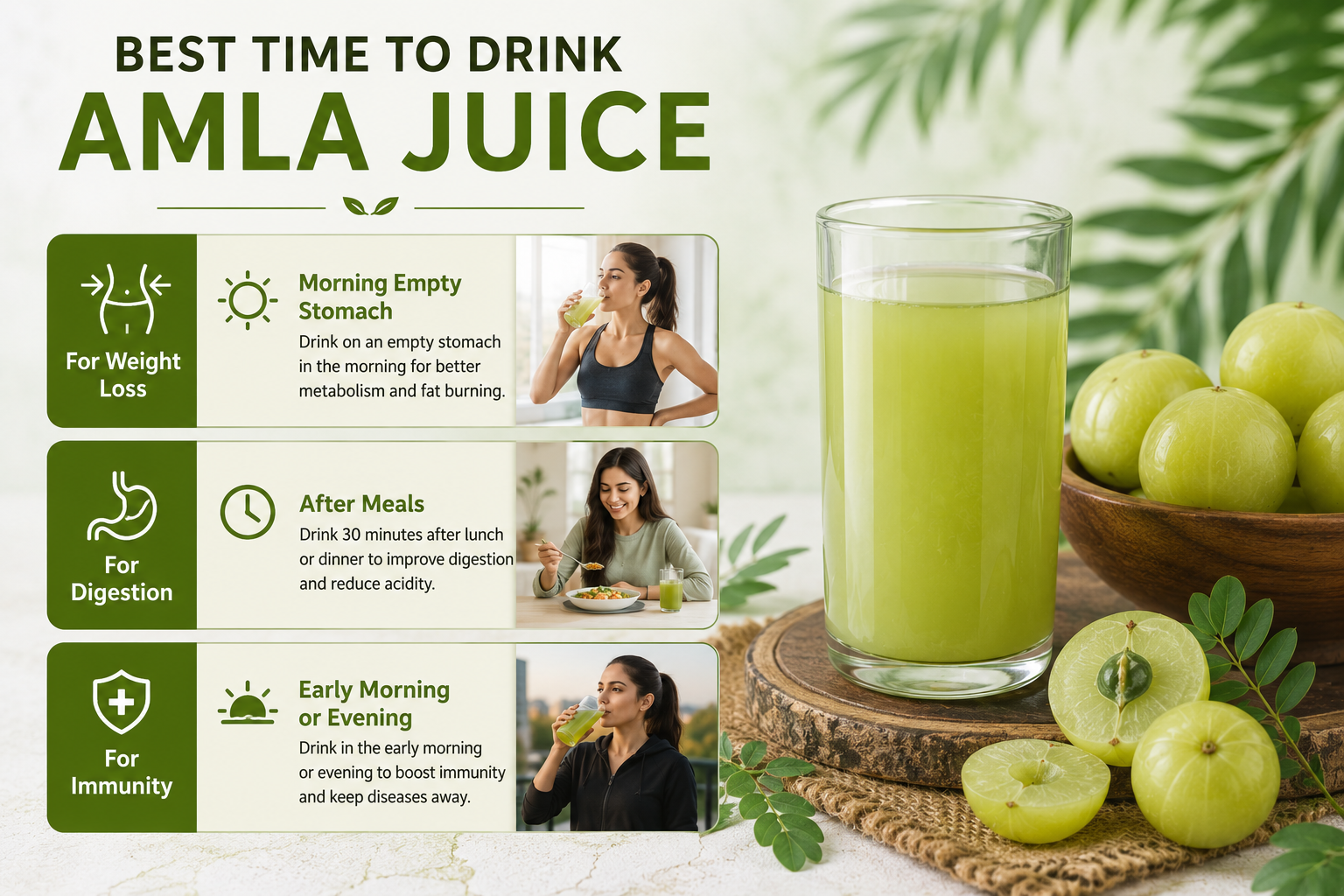 Best Time to Drink Amla Juice