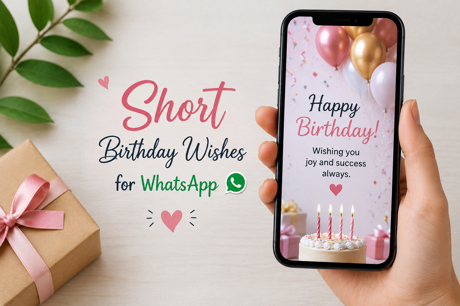 Short Birthday Wishes for WhatsApp