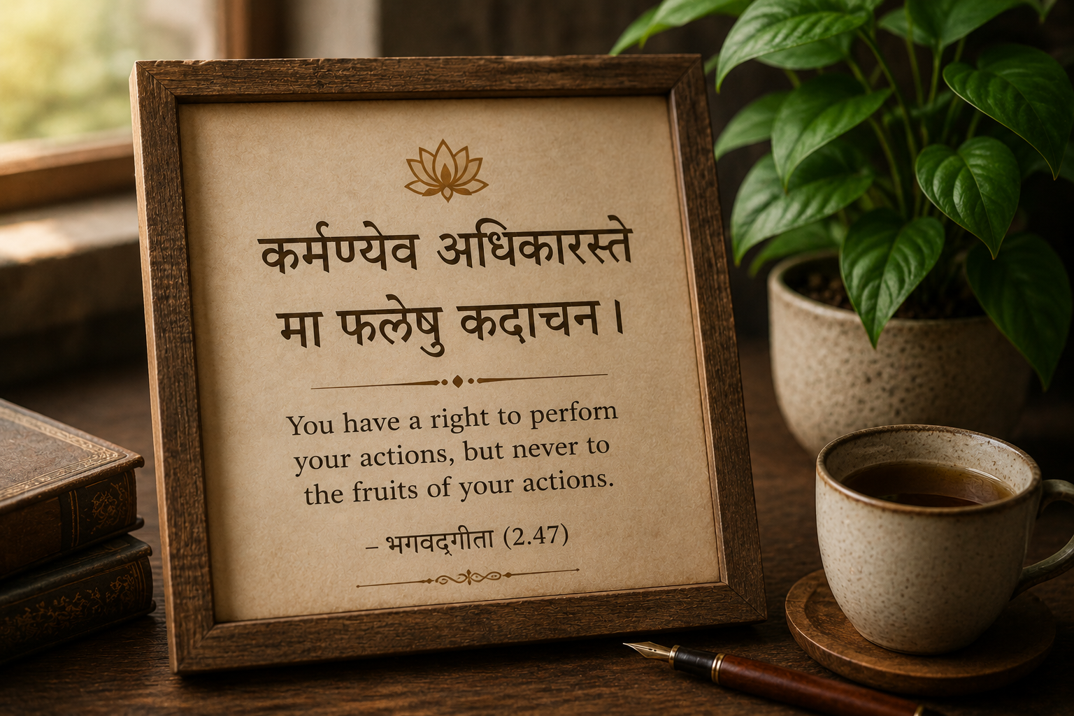 Inspirational Sanskrit Quotes with Meaning