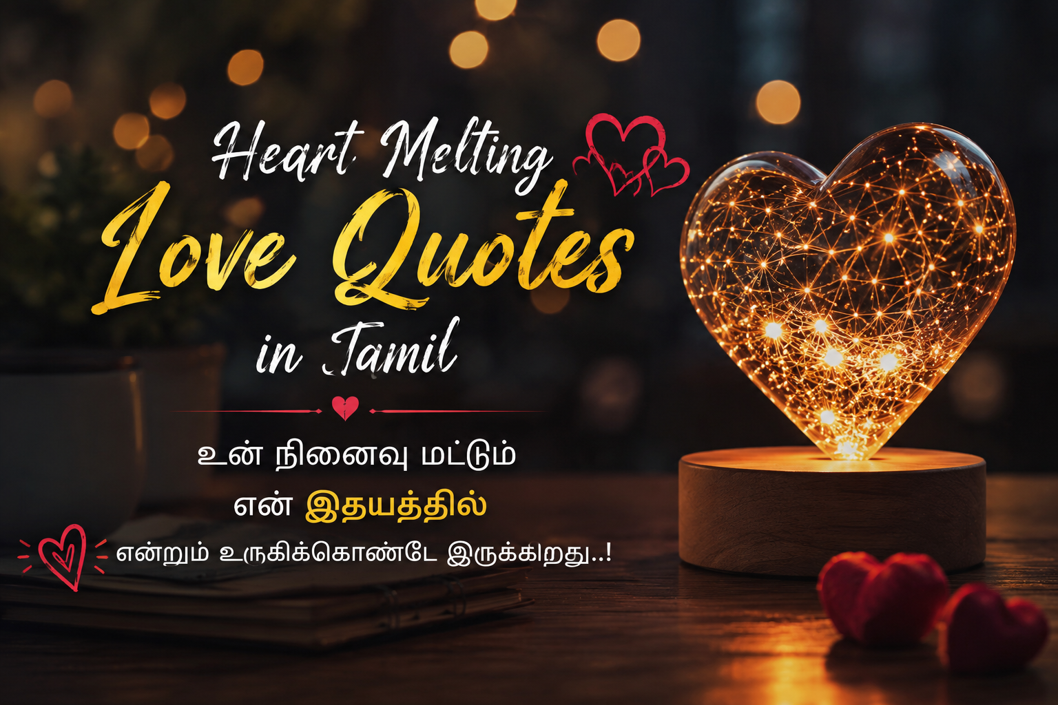 Heart Melting Love Quotes in Tamil