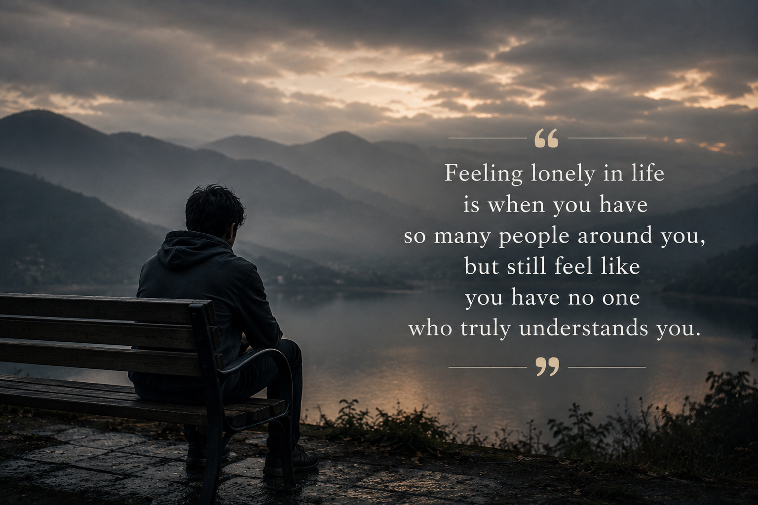 Feeling Lonely in Life Quotes