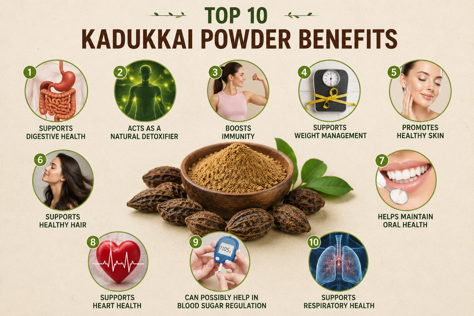Kadukkai Powder Benefits