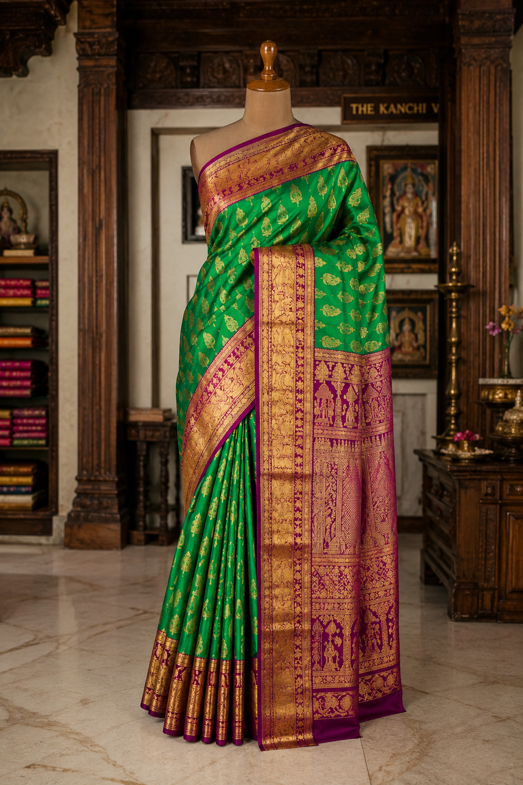 What Is a Kanjivaram Silk Saree?