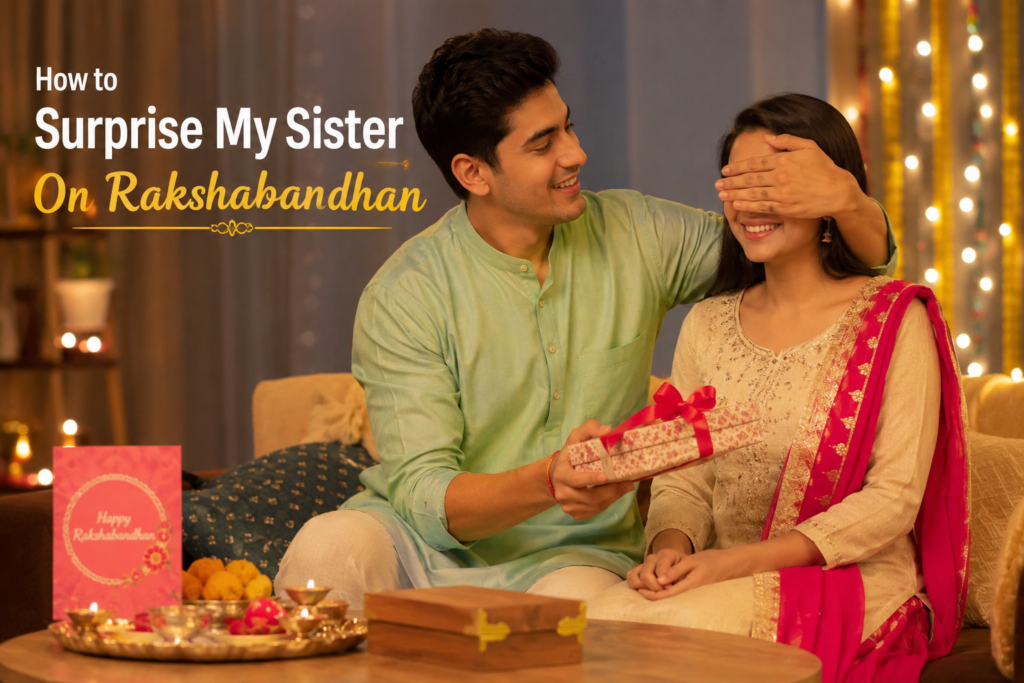 How to Surprise My Sister On Rakshabandhan