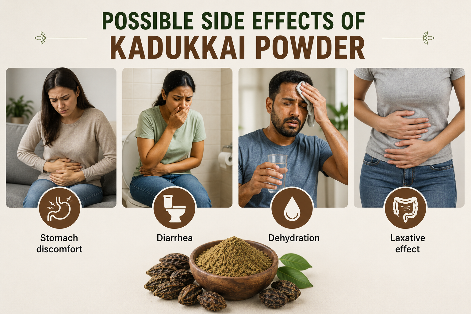 Possible Side Effects of Kadukkai Powder