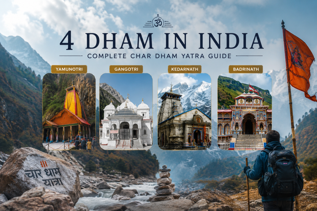 4 Dham in India Complete Char Dham Yatra Guide