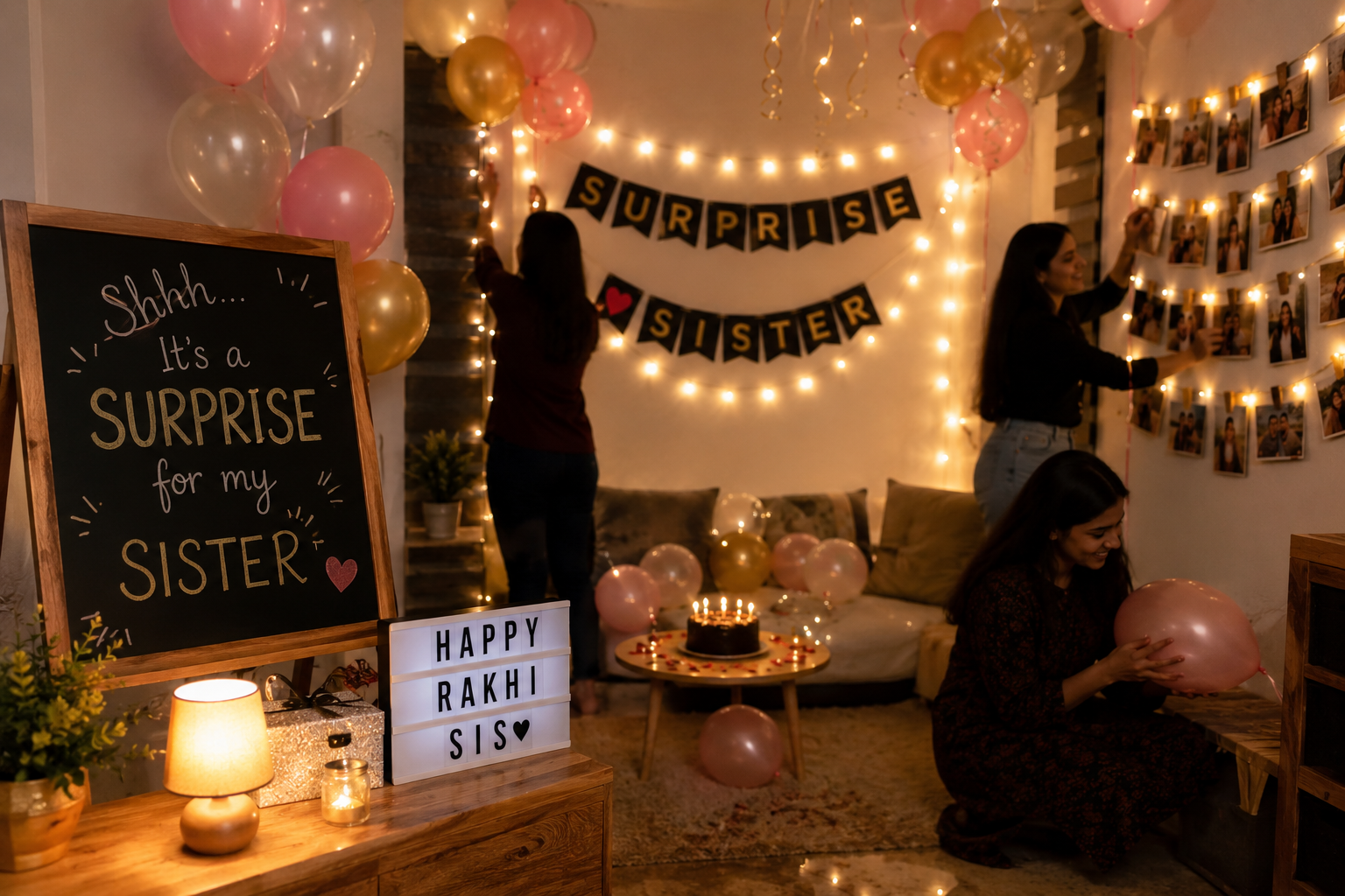 Set Up a Secret Party