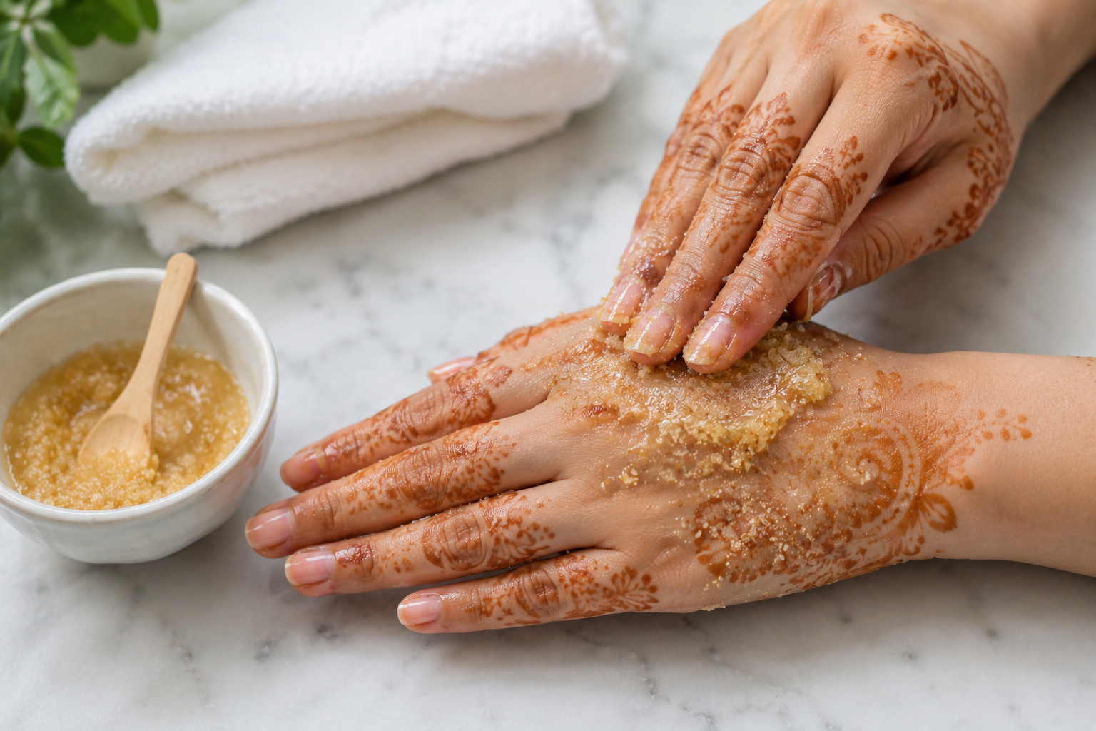 Use a Gentle Exfoliating Scrub
