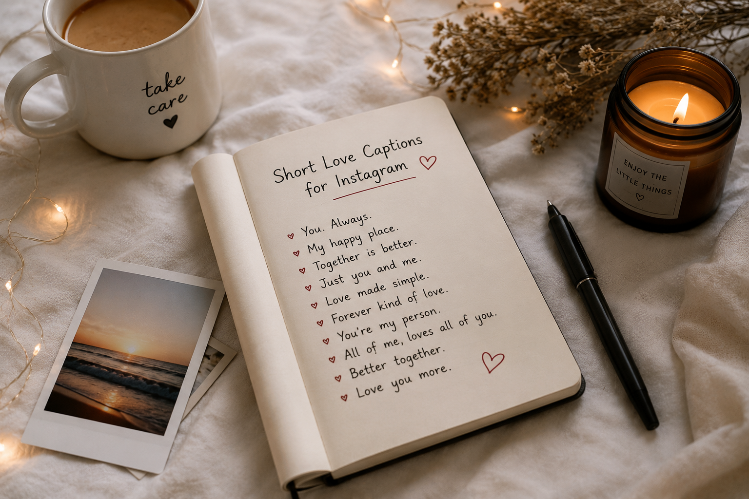 Short Love Captions for Instagram