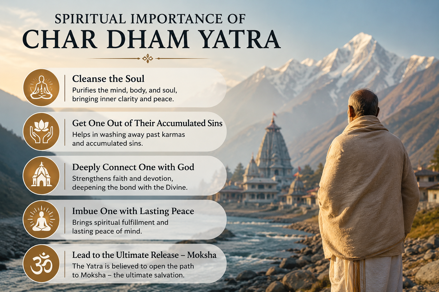 Spiritual​‍​‌‍​‍‌​‍​‌‍​‍‌ Importance of Char Dham Yatra