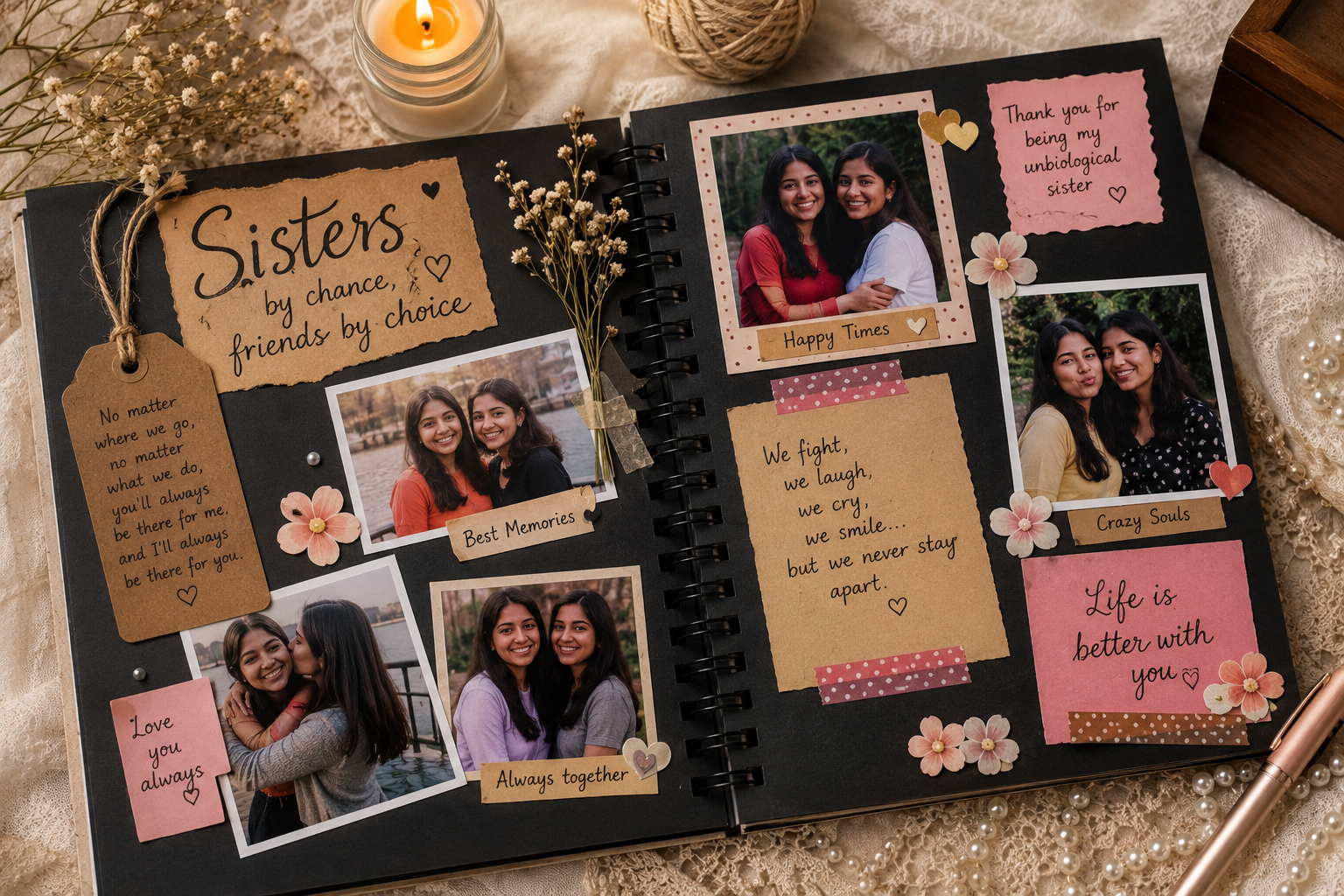 Make a Memory Scrapbook