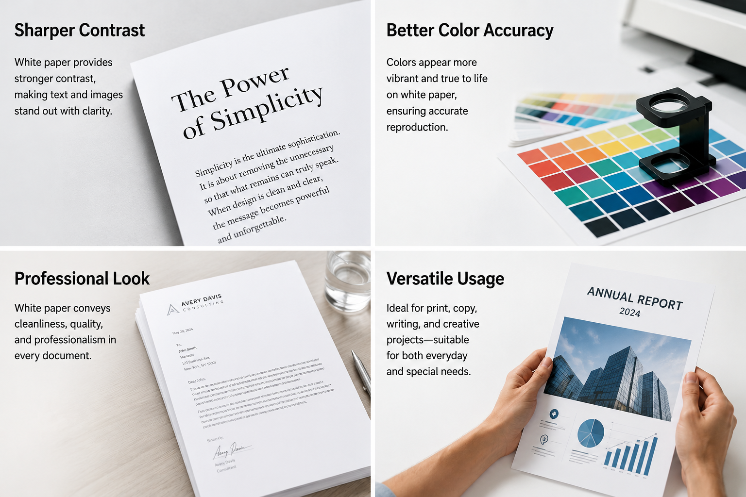 Advantages of White Paper