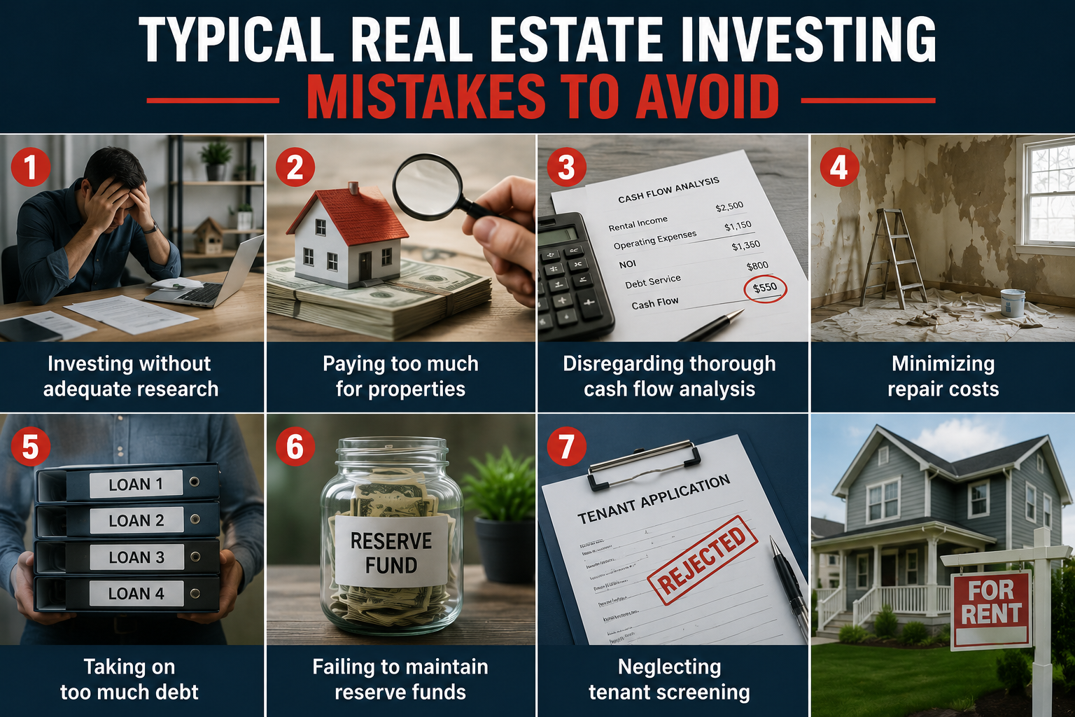 Typical Real Estate Investing Mistakes to Avoid