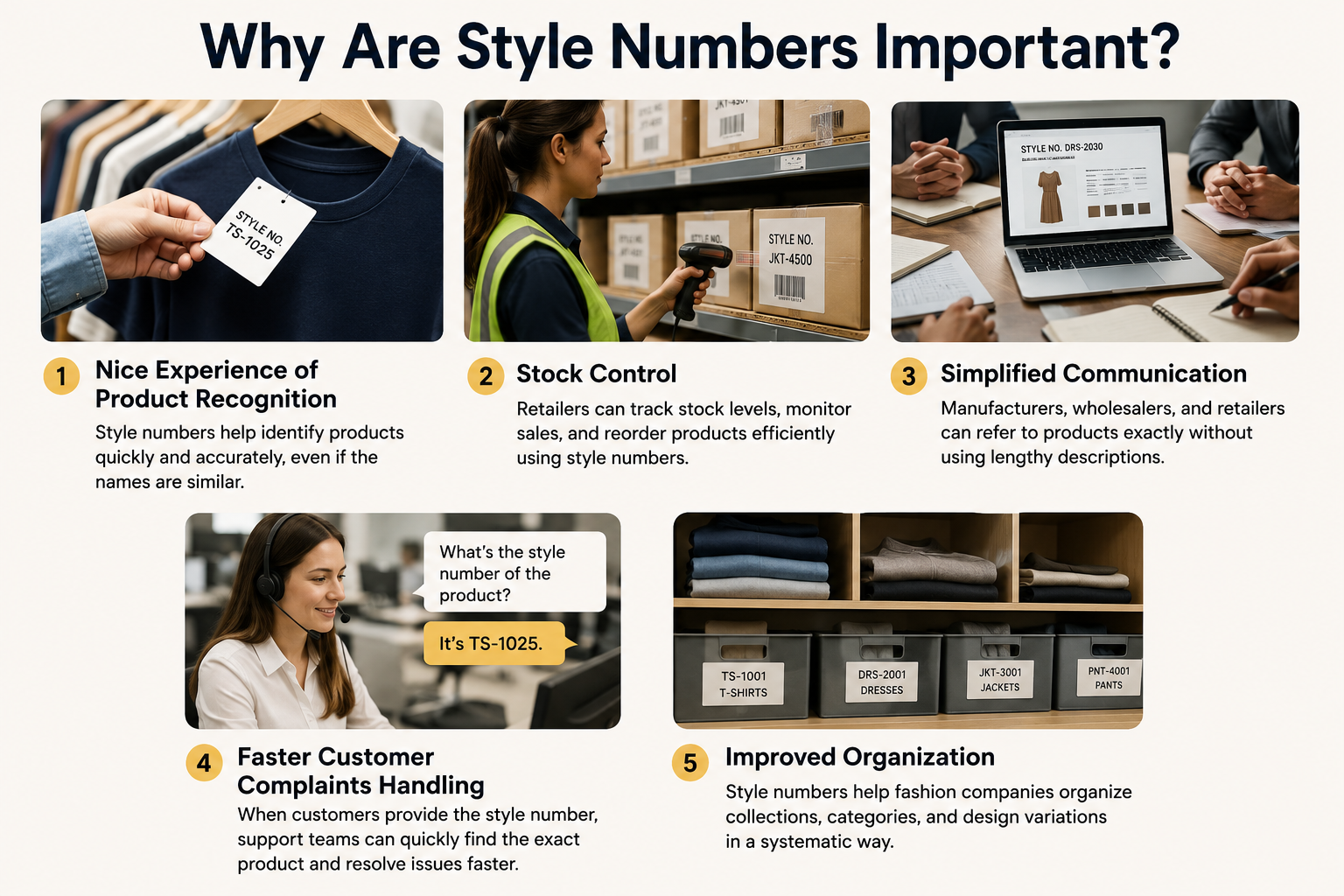 Why Are Style Numbers Important?