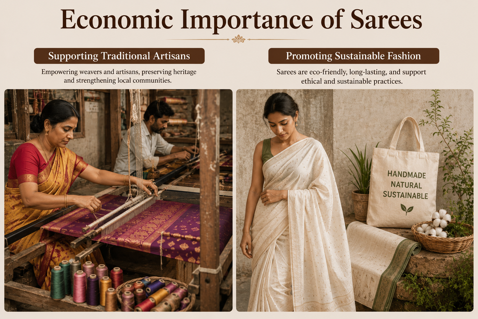 Economic Importance of Sarees