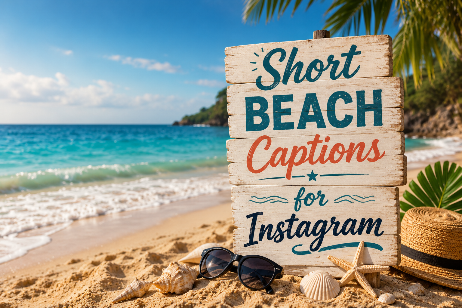 Short Beach Captions for Instagram
