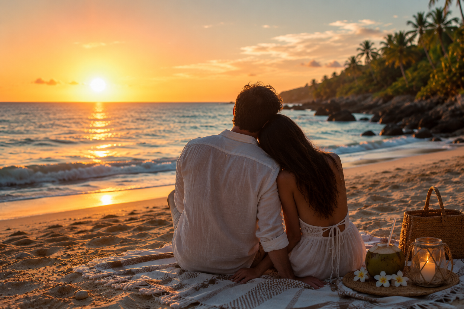 Beach Love Captions for Instagram