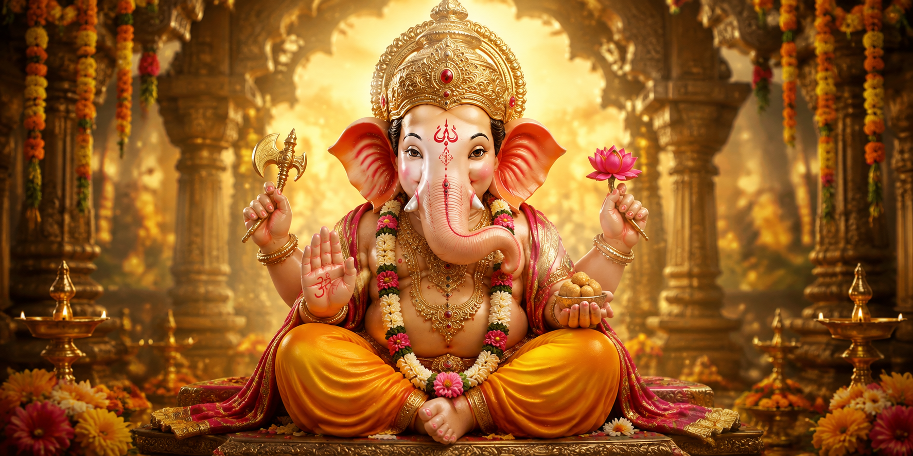 Ganpati Bappa Quotes in Marathi Text for Instagram