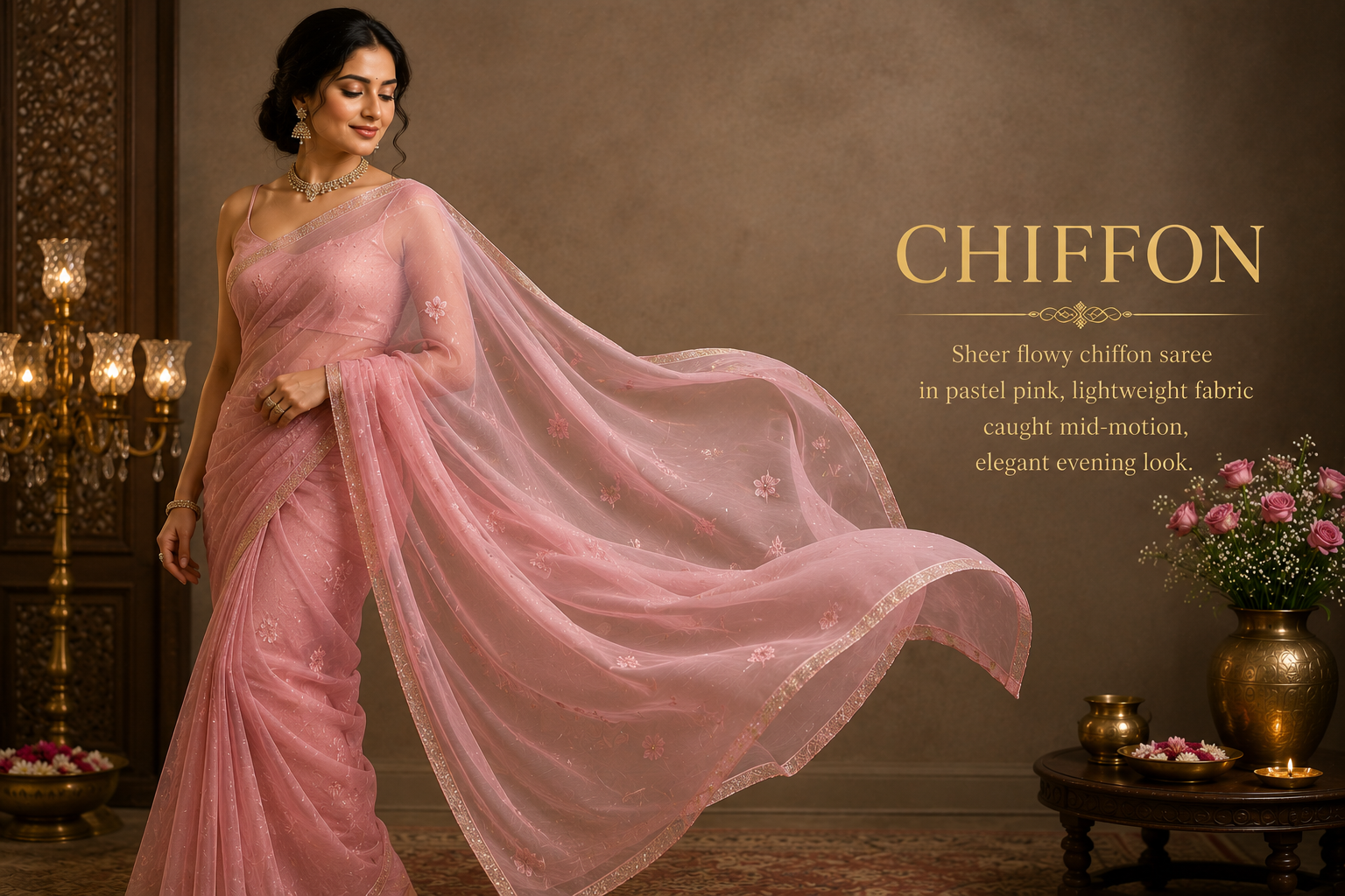Chiffon Saree