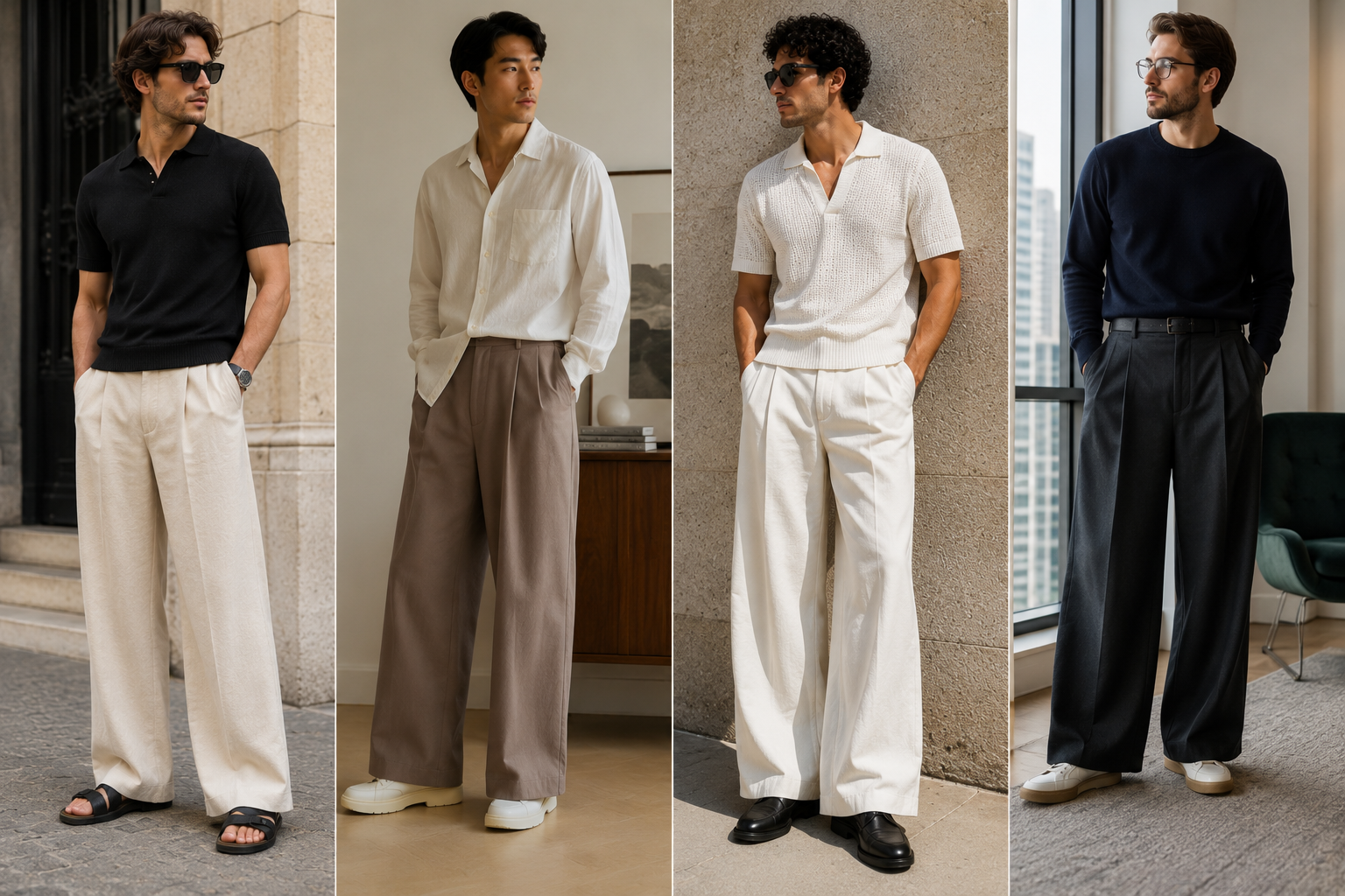 Wide-Leg Pants