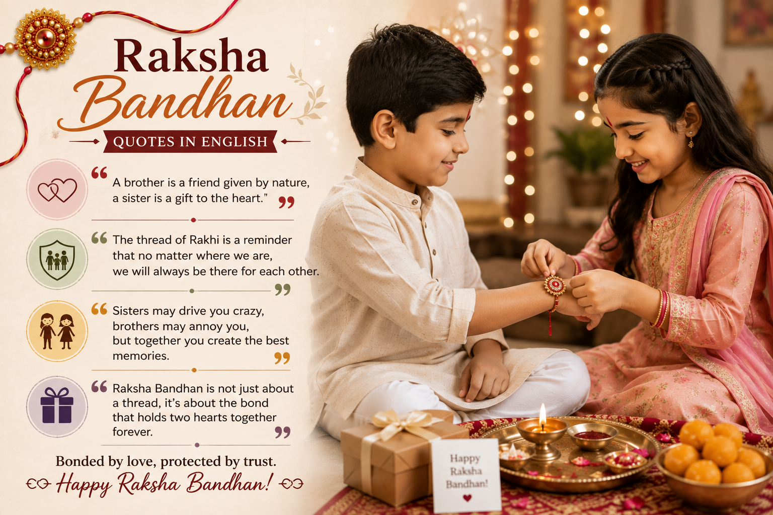 Raksha Bandhan Quotes in English